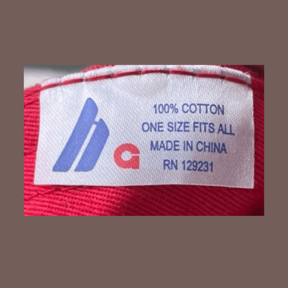 Kinky Boots Tour Hat | Red Embroidered | OSFA | Vintage - Picture 3 of 3